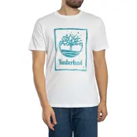 Timberland Water Stack Logo T-shirt Med Korte ærmer