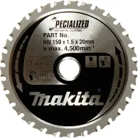 Makita B-47036 150x20 Metalkredssavsklinge