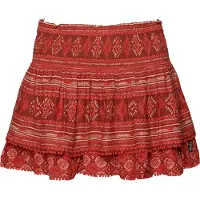 Superdry Superdrytil kvinder. W7210264A Mini-nederdel i lag med rødt Vintage-logo (M), Casual, Viscose