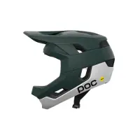POC - MTB-hjelme - Otocon Race Mips Pargasite Green Matt/Hydrogen White Matt til Unisex - Størrelse 59-62 cm - Grøn