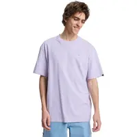 Quiksilver - T-shirts - Upside Down SS Tee Orchid Petal til UnisexBomuld - Størrelse L - Lilla