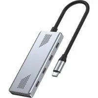 Gembird Uhb-cm-u310-c4-01 4-port Usb-c 3.2 (gen 2) Type-c Hub