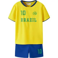 Name it Shortssæt - NmnHiteam - Empire Yellow - - 3 år (98) - Shorts