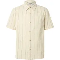 INDICODE JEANS Skjorte 'Juliano' sand / mudderfarvet