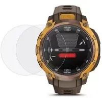 Mtp Products Garmin Instinct Crossover AMOLED Skærmbeskyttelse Hærdet Glas - 9H - 2 stk. - Klar
