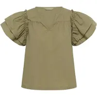 Culture Bluse 'CUKipa Olena' oliven