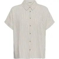 Love Copenhagen Bluse 'Kamri' chamois / hvid