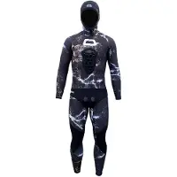 Cetma Black Camu 3.5 Mm Harpunfiskedragt