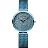 Bering Dameur 18132-Charity2 Classic Blå/Stål Ø32 mm