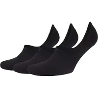 Suitable sneakersokker sort (3-pak) Sort måle