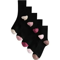 Next Sokker beige-meleret / rosé / pudder / sort