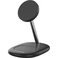 Canyon Trådløs Oplader WCS-205 15W Qi2 2i1 Sort