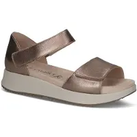 Caprice Sandal, brown, made of Leather without heel, Size 37