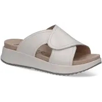 Caprice Mule, white, made of Leather without heel, Size 38