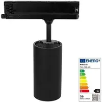 MiBoxer Synergy 21 LED 3PH skinneprojektør 30W CCT Zigbee 30 24G sort Milight