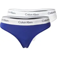 Calvin Klein Underwear String mørkeblå / lysegrå / sort / hvid