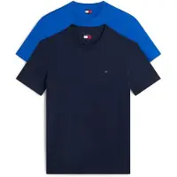 Tommy Hilfiger Bluser & t-shirts 'Tommy Flag Extra Slim T' marin / royalblå