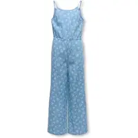 ONLY GIRLS Overall lyseblå / hvid