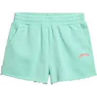 Superdry Superdrytil kvinder. W7110462A Essentielle farvede shorts turkis (40), Casual, Bomuld