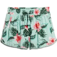 Superdry Superdrytil kvinder. W7110423A Grønne strandshorts (M), Casual, Viscose