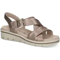 Caprice Sandal, brown, made of Leather with Wedge heel, Size 37