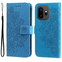 Mtp Products OnePlus 15T Mandala Etui med Pung med håndledsrem - Blå