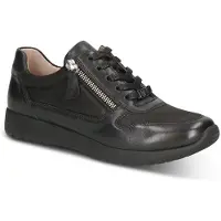 Caprice Sneaker, black, made of Leather and synthetic, Size 39