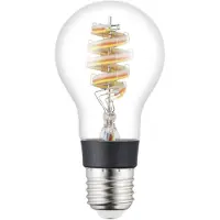 Eglo CONNECT.Z E27 A60 klar SMART pære M/FARVER(RGB) OG VARM HVID LYS
