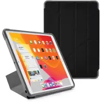 Pipetto Origami Shield - Flipomslag til tablet - polyurethan, termoplastisk polyuretan (TPU) - lilla - 9.7 - for Apple 10.2-inch iPad (7. generation)