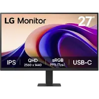 LG 27U631A-B - LED-skærm - 27 - 2560 x 1440 QHD @ 100 Hz - IPS - 250 cd/m² - 1000:1 - HDR10 - 5 ms - HDMI, USB-C - sort