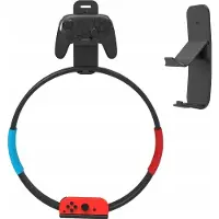 JYS vægbeslag 2-i-1 med pad + ring til Nintendo Switch / Switch OLED P5243 / NS243