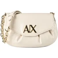 Armani Exchange A|X Armani Exchangetil kvinder. XW002165AF21363U1003 Paige beige håndtaske (OSFA), Casual, Polyester