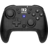 Hori Wireless PAD Turbo (Black) for Nintendo Switch 2 - Wireless Controller - Nintendo Switch 2