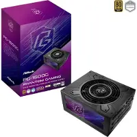 Asrock Phantom Gaming 1600w 80 Plus Gold Modulær Strømforsyning