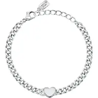 La Petite Story Br Love Heart Charm 16.3 Cm Armbånd