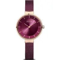 Bering Dameur 14631-969 Solar Lilla/Stål Ø31 mm