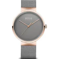 Bering 14339-369 Solar Grå/Stål Ø39 mm
