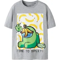 Name it Shirts 'Among Us' blå / gul / grå / grøn / sort