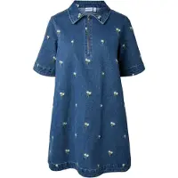Pieces Pcflora Denimkjole