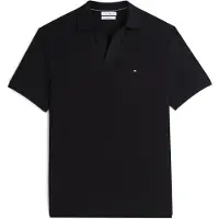 Tommy Hilfiger Bluser & t-shirts 'Relaxed Fit Stripe Crepe' sort