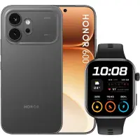 Honor 600 8 + 512 GB 6,57" 5G Velvet Black DS + Watch 2i ITA