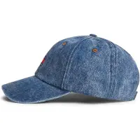 Tommy Hilfiger Hætte 'Heritage Logo Baseball' blå / blue denim / rød / hvid