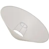 Watt & Veke Basic flat lampeskærm Ø36 cm White