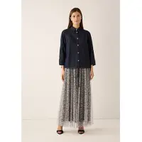 More & more Nederdel navy / brun / lysegrøn / offwhite