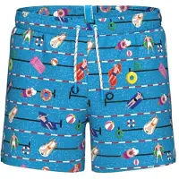 Arena Water Prints Beach Ao Badeshorts