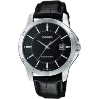 Casio Ur - - MTP-V004L-1 - Læder - Kvarts - Analog