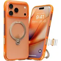 Torras iPhone 17 Pro Max Ostand Q3 Air MagSafe cover - Orange