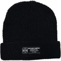 West Coast Choppers Waffle Cuff Beanie