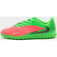 Nike Phantom 6 Club Low Cut TF Erling Haaland Personal Edition - Pink/Sort/Grøn Børn - Turf (TF), størrelse 36½