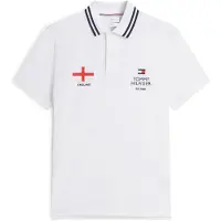 Tommy Hilfiger Bluser & t-shirts 'Regular Fit' mørkeblå / rød / hvid
